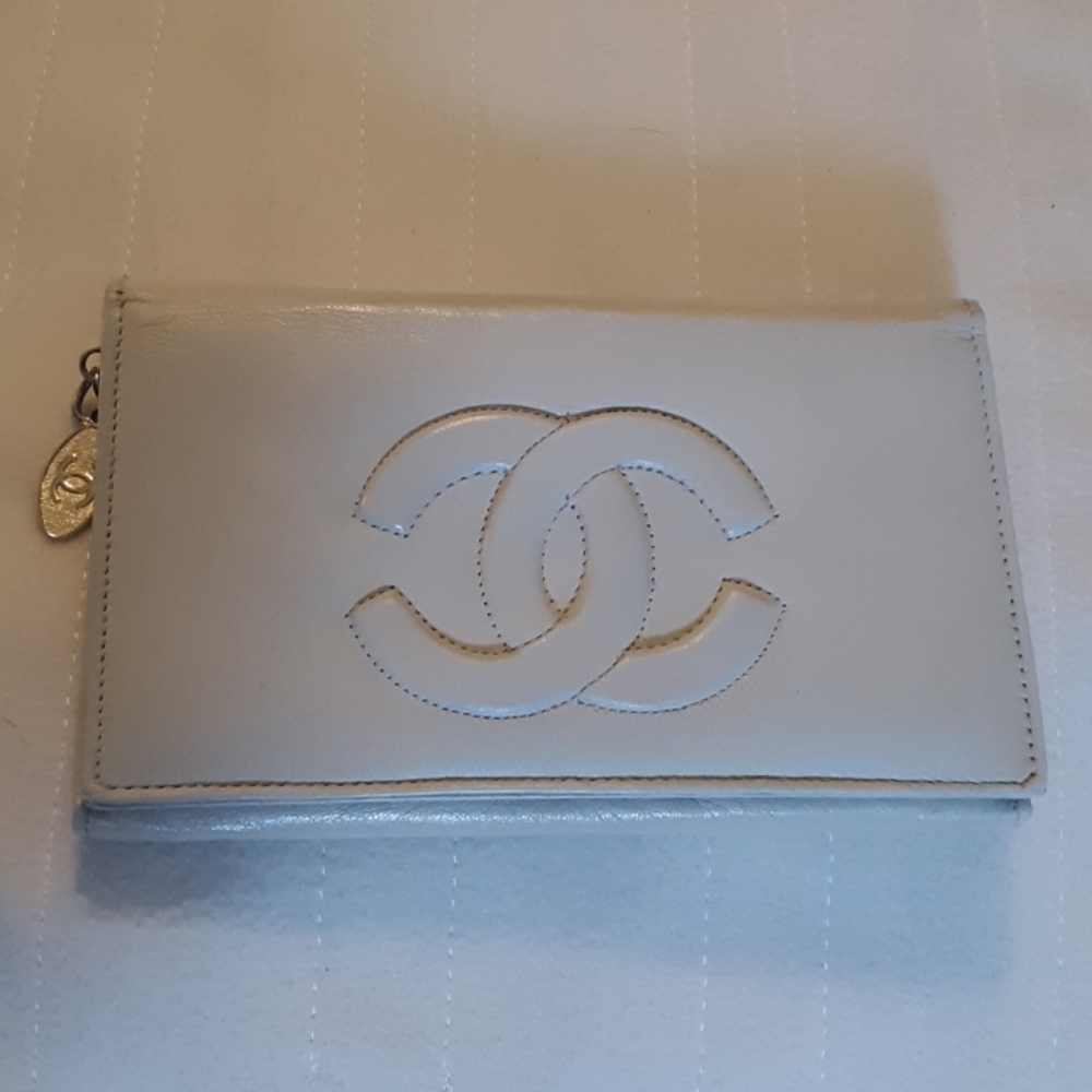 Chanel, soft leather wallet